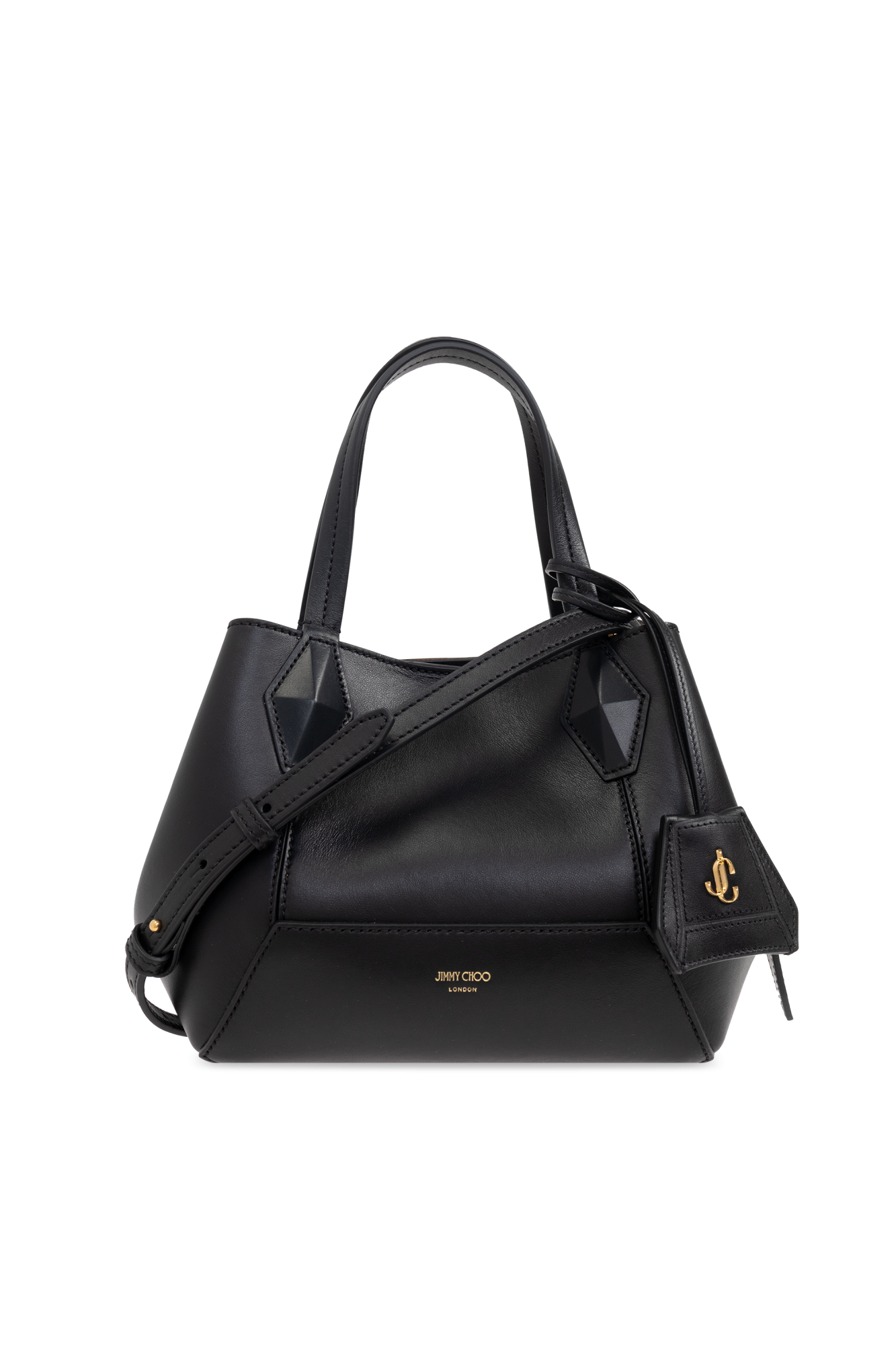 JIMMY CHOO ブラックパーティーバッグ Black Bag Diamond Jimmy Choo - Vitkac GB